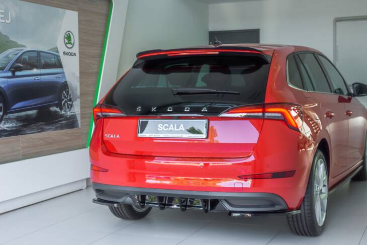 Rear Side Splitters Skoda Scala - immagine 3