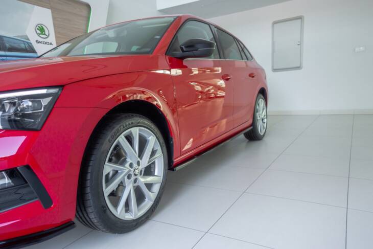 Side Skirts Diffusers Skoda Scala - immagine 3
