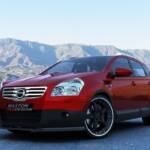 FRONT SPLITTER NISSAN QASHQAI (PREFACE)