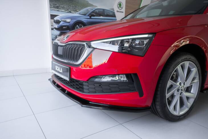 Front Splitter V.1 Skoda Scala - immagine 4