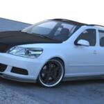 Front Splitter Skoda Octavia Mk2 FL