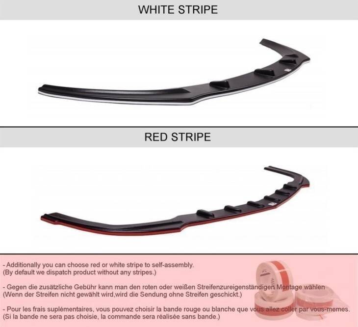 FRONT SPLITTER OPEL ASTRA J GTC - immagine 7