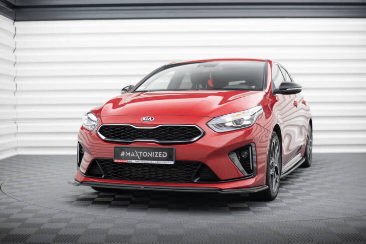 Front Splitter V.2 Kia Ceed GT / GT-Line Mk3 / Proceed Mk1 - immagine 4