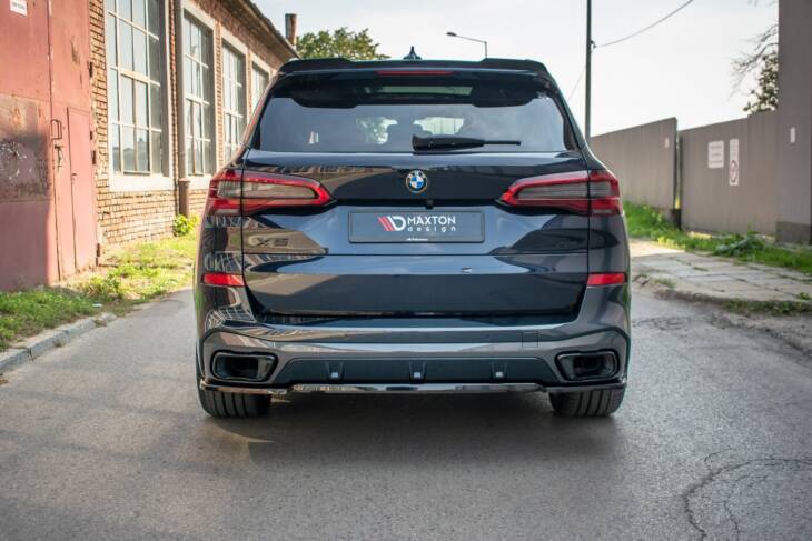 Central Rear Splitter for BMW X5 G05 M-pack - immagine 2