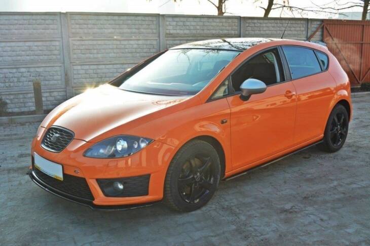 FRONT SPLITTER V.2 SEAT LEON MK2 CUPRA / FR (FACELIFT) - immagine 4