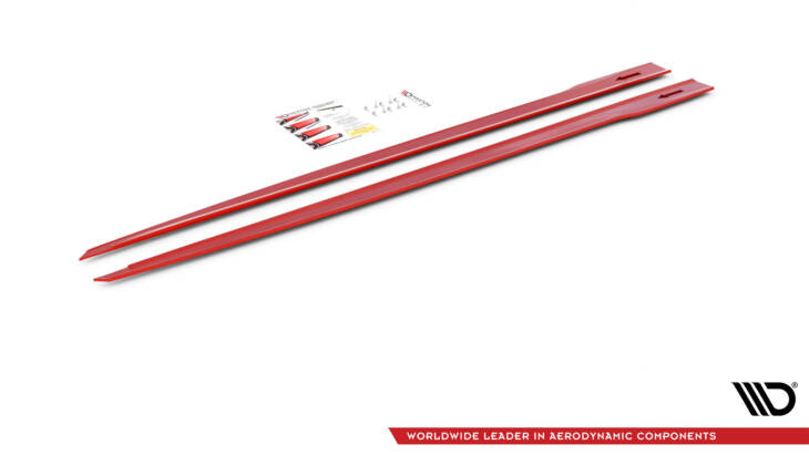 Side skirts Diffusers V.2 Toyota Supra Mk5 - immagine 6