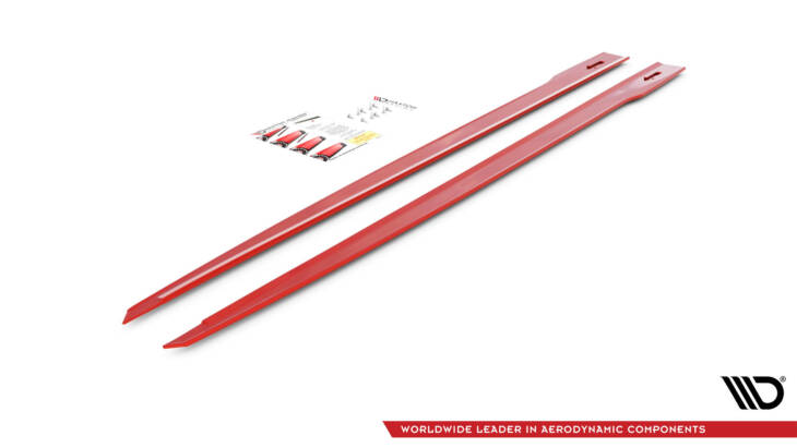 Side skirts Diffusers V.2 Toyota Supra Mk5 - immagine 7
