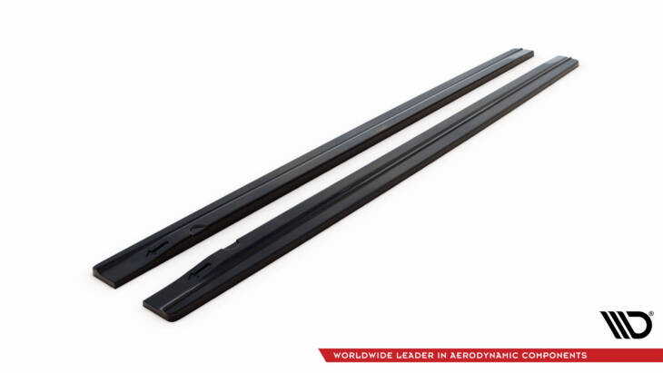 Side Skirts Diffusers V.1 Audi S4 / A4 / A4 S-Line B8 / B8 FL - immagine 5