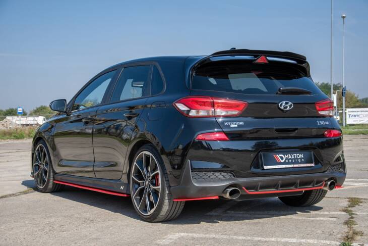 Rear Side Splitters V.2 Hyundai I30 N Mk3 Hatchback - immagine 3