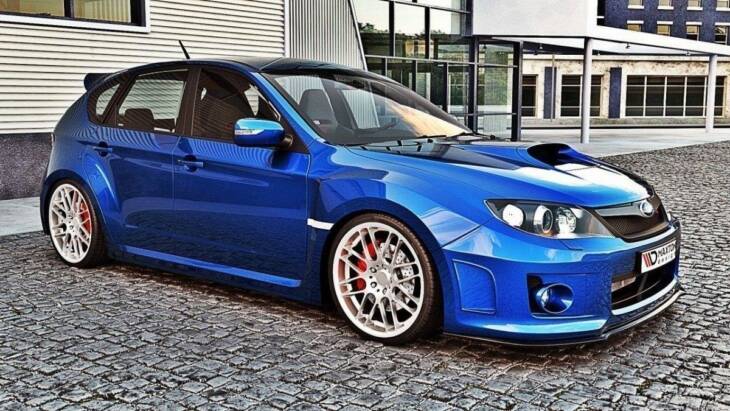 Front Splitter Subaru Impreza WRX STI 2011-2014 - immagine 2
