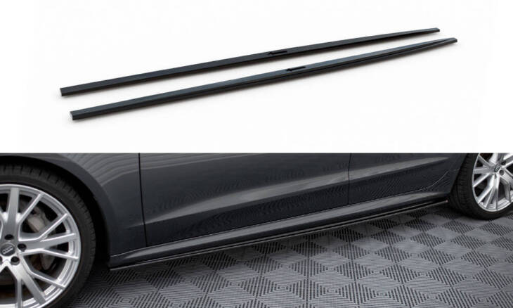 Side Skirts Diffusers Audi A7 S-Line C8 / S7 C8