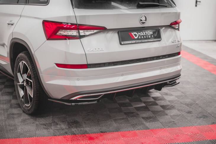 Rear Side Splitters Skoda Kodiaq Mk1 Sportline - immagine 2