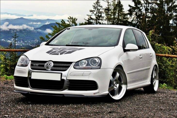 FRONT SPLITTER VW GOLF V R32 CUPRA - immagine 2