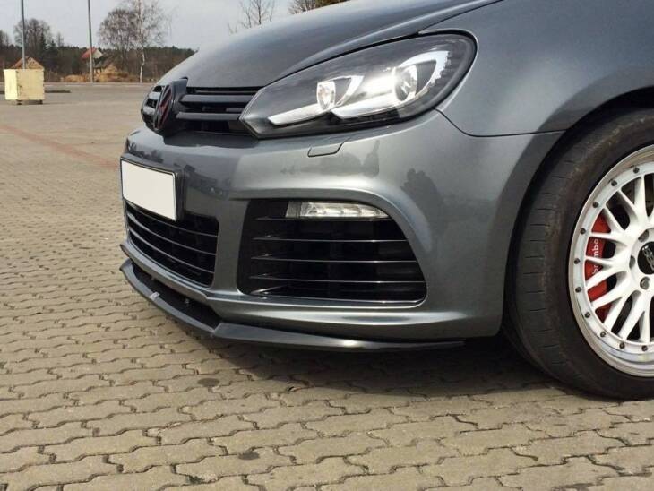 FRONT SPLITTER VW GOLF VI R CUPRA LOOK - immagine 2