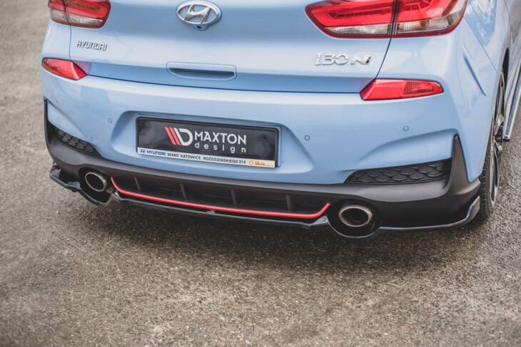 Central Rear Splitter Hyundai I30 N Mk3 Hatchback - immagine 3