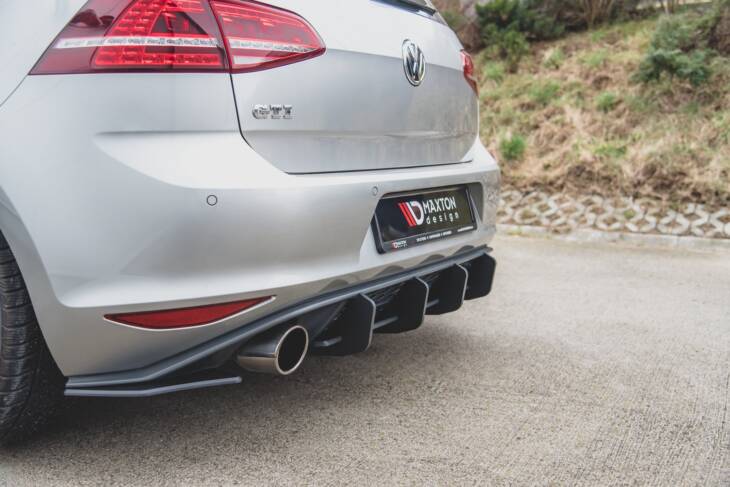 Racing Durability Rear Side Splitters V.2 VW Golf 7 GTI - immagine 3