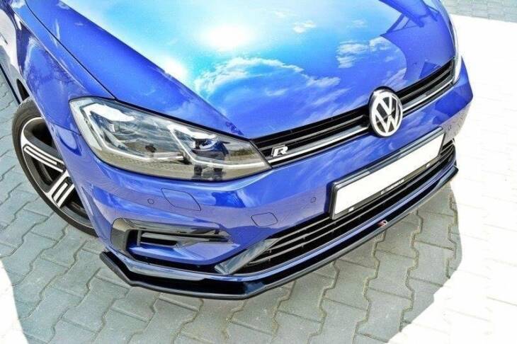 Front Splitter V.2 VW Golf 7 R / R-Line Facelift - immagine 2
