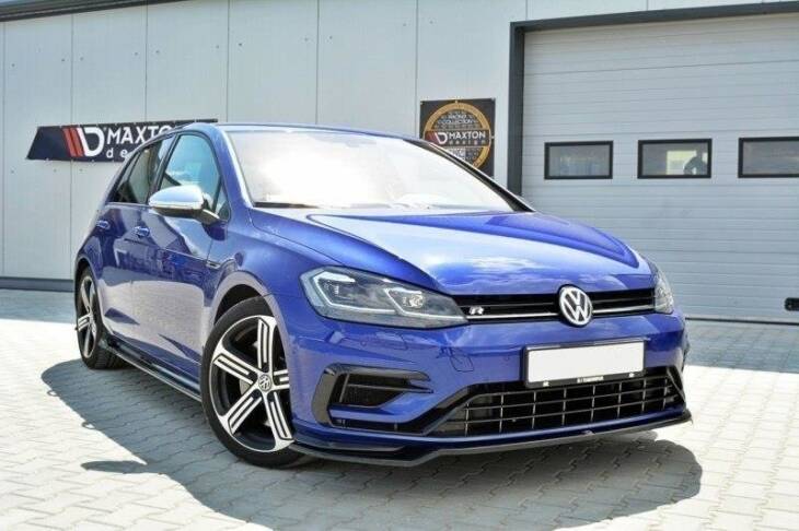 Front Splitter V.3 VW Golf 7 R / R-Line Facelift - immagine 2