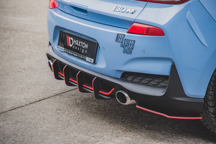 Racing Durability Rear Diffuser V.1 Hyundai I30 N Mk3 Hatchback - immagine 14