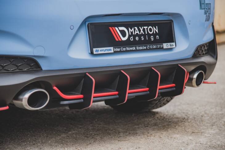 Racing Durability Rear Diffuser V.2 Hyundai I30 N Mk3 Hatchback - immagine 11