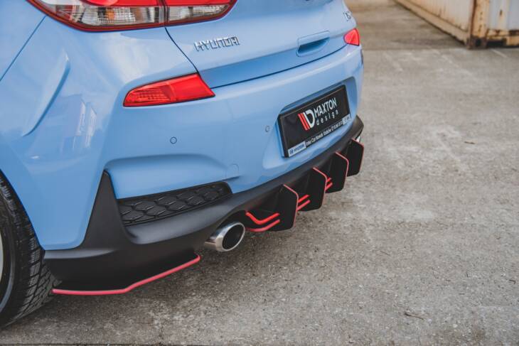 Racing Durability Rear Diffuser V.2 Hyundai I30 N Mk3 Hatchback - immagine 8