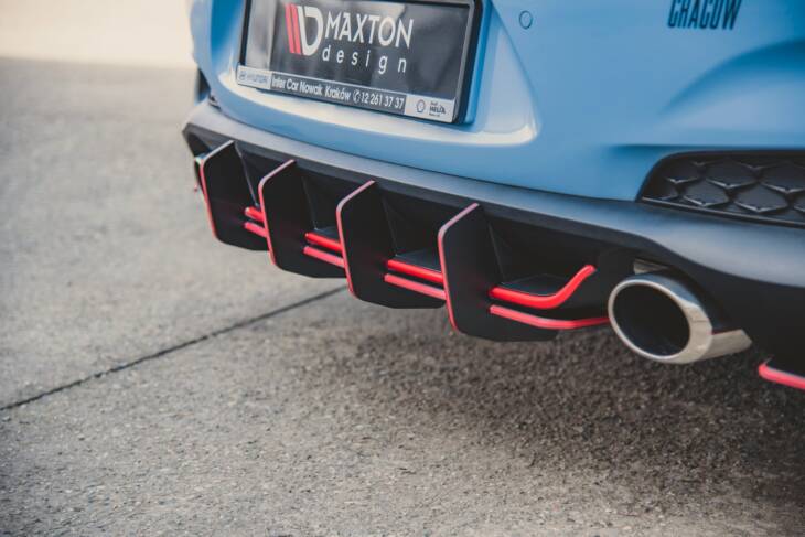 Racing Durability Rear Diffuser V.2 Hyundai I30 N Mk3 Hatchback - immagine 9