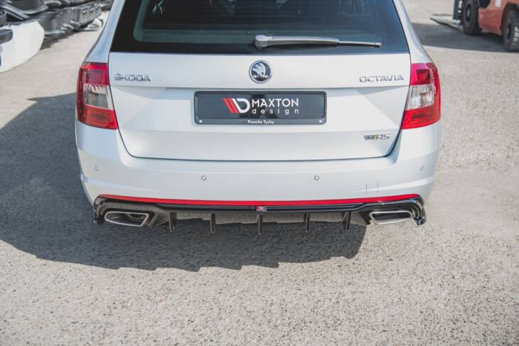 Rear Side Splitters V.2 Skoda Octavia RS Mk3/Mk3 FL Hatchback/Kombi - immagine 6