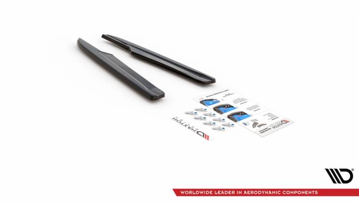 Rear Side Splitters V.2 Skoda Octavia RS Mk3/Mk3 FL Hatchback/Kombi - immagine 7
