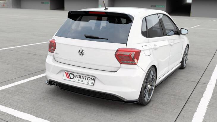 Rear Side Splitters V.2 VW Polo GTI Mk6 - immagine 2