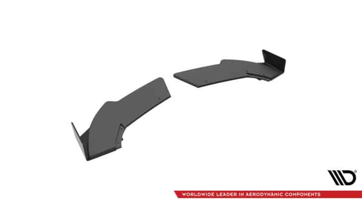 Street Pro Rear Side Splitters + Flaps Mercedes-Benz A 45 AMG W176 Facelift - immagine 5