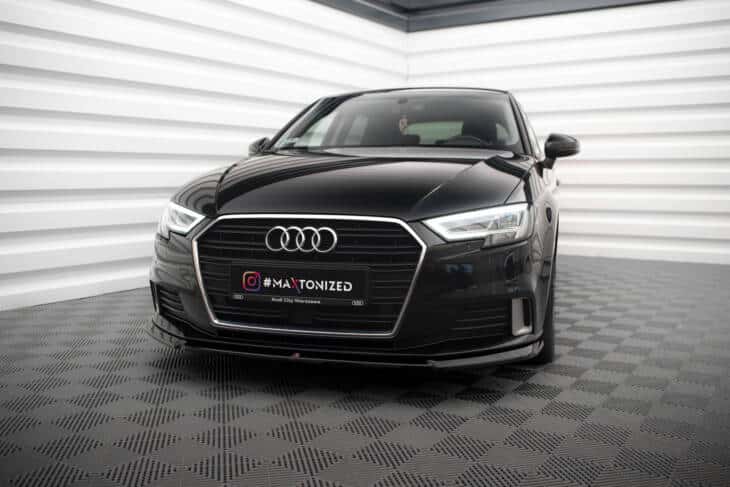 Front Splitter V.2 Audi A3 Sportback 8V Facelift - immagine 4