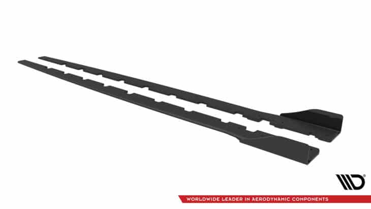 Street Pro Side Skirts Diffusers + Flaps BMW 1 F40 M-Pack / M135i - immagine 7