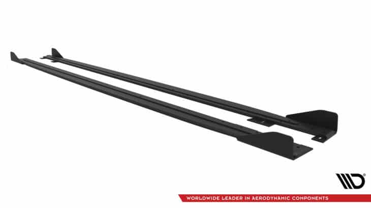 Street Pro Side Skirts Diffusers + Flaps Kia Proceed GT Mk1 Facelift / Ceed GT Mk3 Facelift - immagine 7
