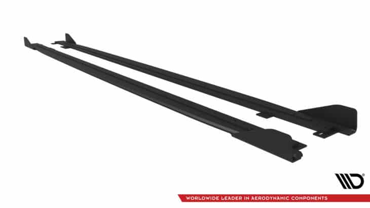 Street Pro Side Skirts Diffusers + Flaps Kia Proceed GT Mk1 Facelift / Ceed GT Mk3 Facelift - immagine 8