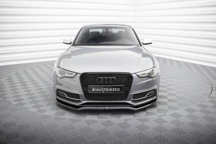 Front Splitter V.4 Audi S5 / A5 S-Line Coupe / Sportback 8T Facelift - immagine 2