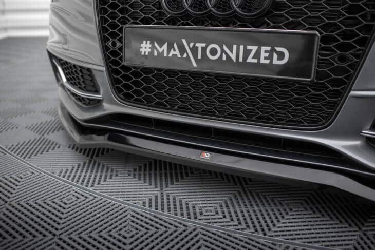 Front Splitter V.4 Audi S5 / A5 S-Line Coupe / Sportback 8T Facelift - immagine 3