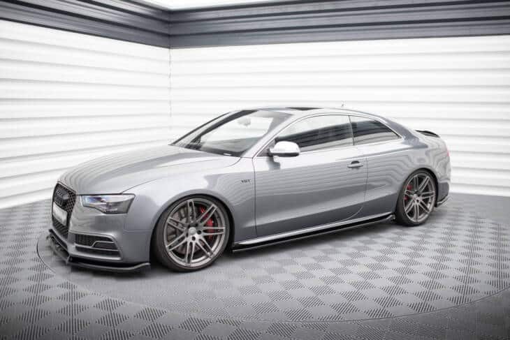 Side Skirts Diffusers V.2 Audi S5 / A5 S-Line Coupe 8T - immagine 2