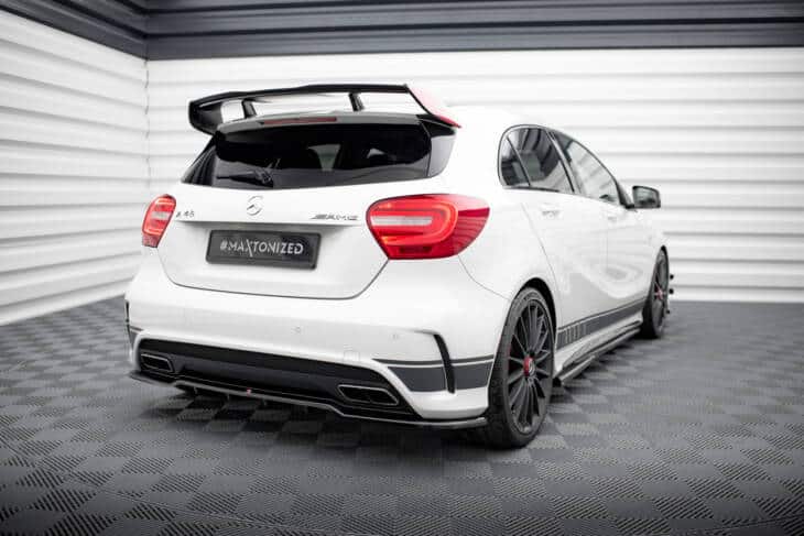 Central Rear Splitter (with vertical bars) Mercedes-Benz A45 AMG W176 - immagine 2