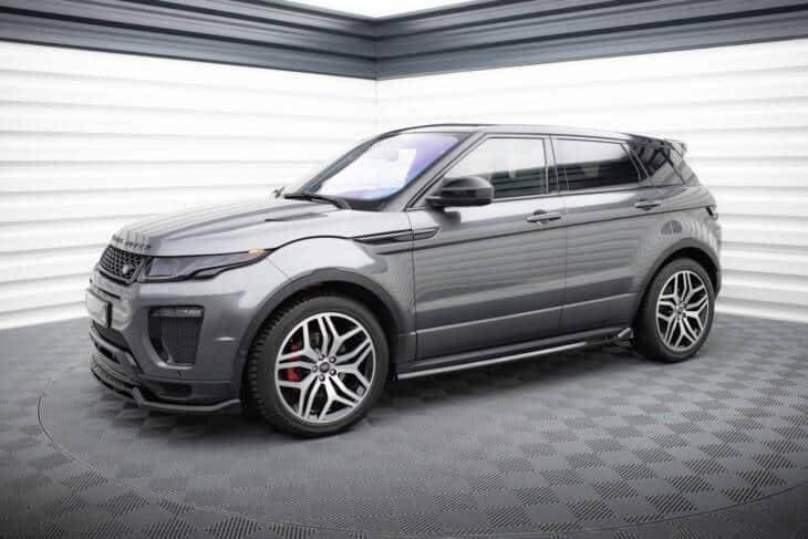Side Skirts Diffusers Land Rover Range Rover Evoque HSE Dynamic Mk1 Facelift - immagine 2