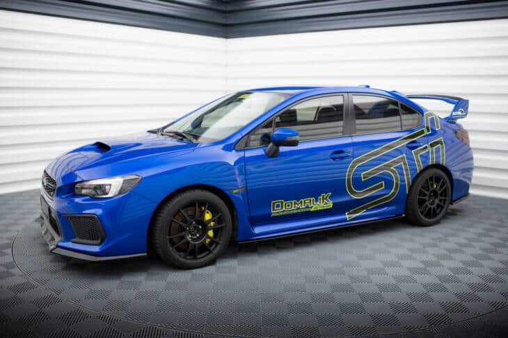 Side Skirts Diffusers V.2 Subaru WRX STI Mk1 - immagine 2