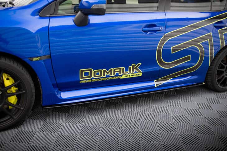 Side Skirts Diffusers V.2 Subaru WRX STI Mk1 - immagine 3