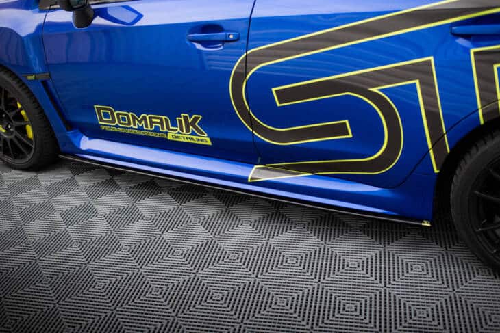 Side Skirts Diffusers V.2 Subaru WRX STI Mk1 - immagine 4