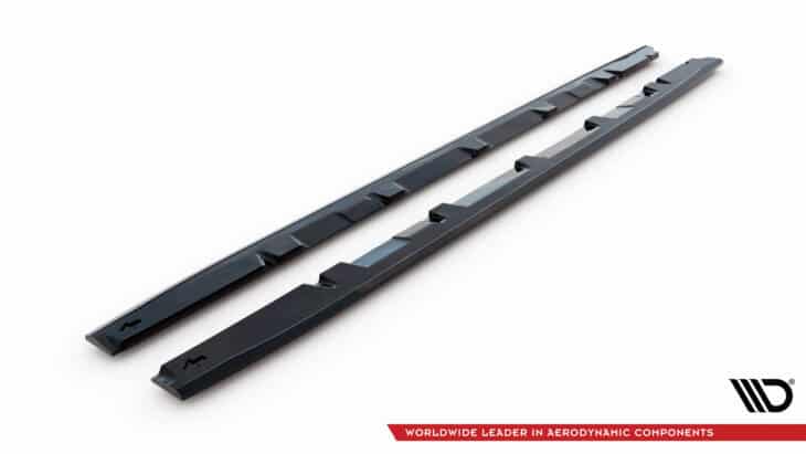 Side Skirts Diffusers V.2 Subaru WRX STI Mk1 - immagine 6