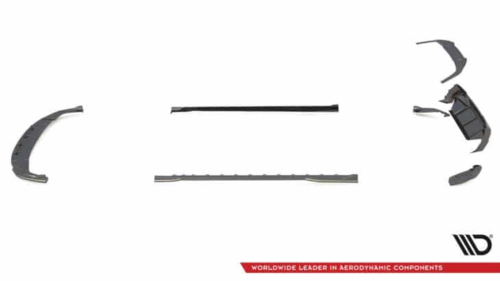 Set of Carbon Fiber Splitters BMW 1 F40 M-Pack / M135i - immagine 16