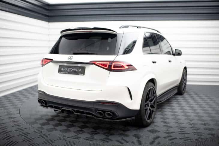 Central Rear Splitter (with vertical bars) Mercedes-AMG GLE 53 W167 - immagine 4