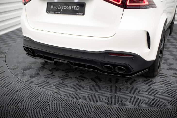 Central Rear Splitter (with vertical bars) Mercedes-AMG GLE 53 W167 - immagine 5