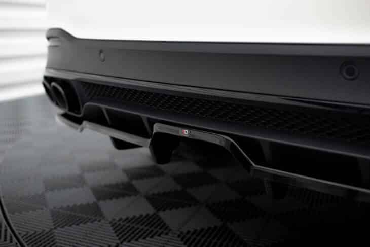 Central Rear Splitter (with vertical bars) Mercedes-AMG GLE 53 W167 - immagine 6
