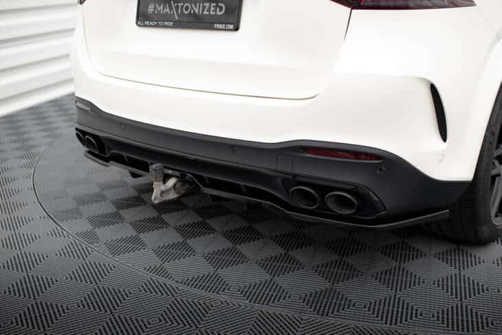 Central Rear Splitter (with vertical bars) Mercedes-AMG GLE 53 W167 - immagine 2