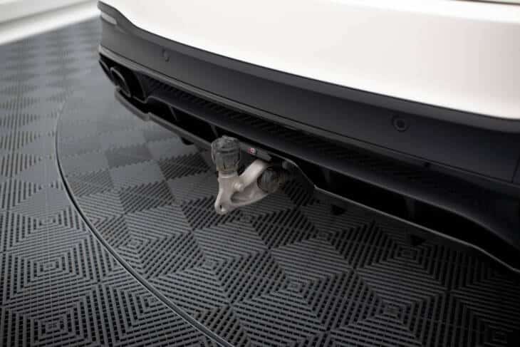Central Rear Splitter (with vertical bars) Mercedes-AMG GLE 53 W167 - immagine 3