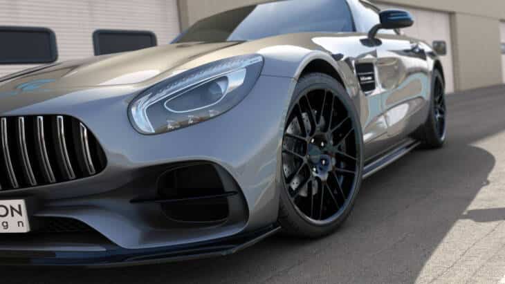 Front Splitter Mercedes-AMG GT S C190 Facelift - immagine 6